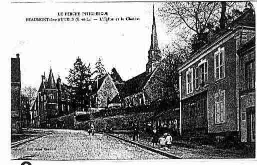 Ville de BEAUMONTLESAUTELS Carte postale ancienne