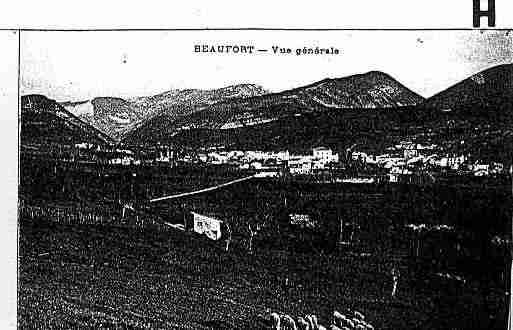 Ville de BEAUMONTLESVALENCE Carte postale ancienne