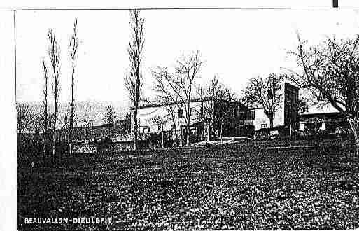 Ville de BEAUVALLON Carte postale ancienne