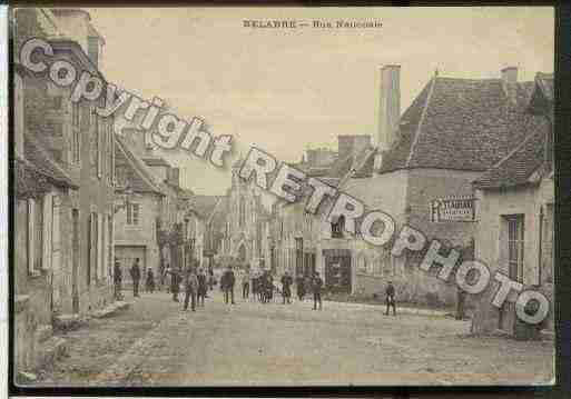 Ville de BELABRE Carte postale ancienne