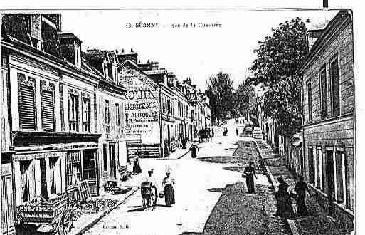 Ville de BERNAY Carte postale ancienne