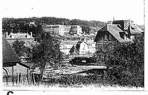 Ville de BERNAY Carte postale ancienne