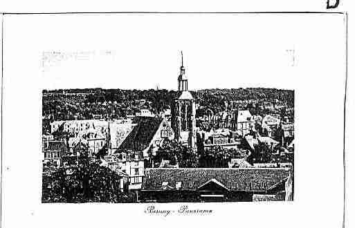 Ville de BERNAY Carte postale ancienne