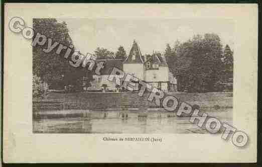 Ville de BERSAILLIN Carte postale ancienne