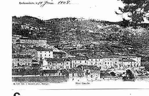 Ville de BESSEGES Carte postale ancienne