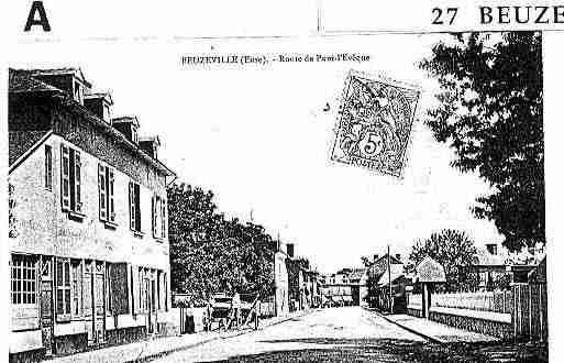 Ville de BEUZEVILLE Carte postale ancienne