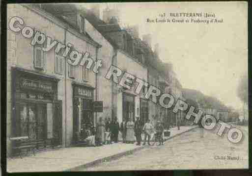 Ville de BLETTERANS Carte postale ancienne