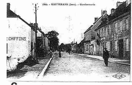 Ville de BLETTERANS Carte postale ancienne