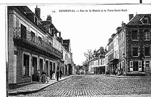 Ville de BONNEVAL Carte postale ancienne