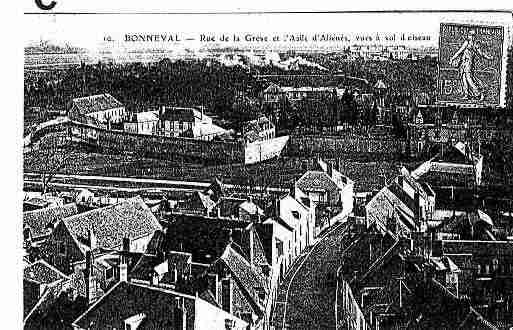 Ville de BONNEVAL Carte postale ancienne