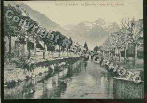 Ville de BOURGD\'OISANS(LE) Carte postale ancienne