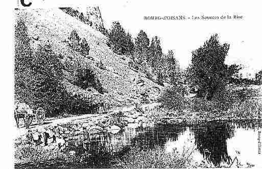 Ville de BOURGD\'OISANS(LE) Carte postale ancienne