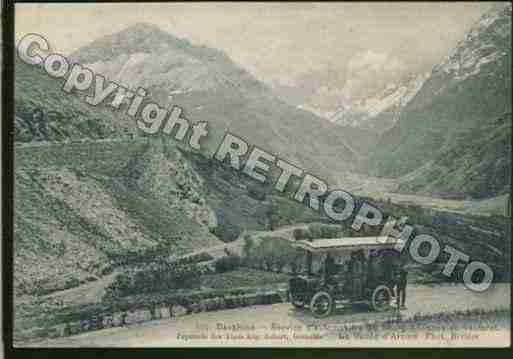 Ville de BOURGD\'OISANS(LE) Carte postale ancienne