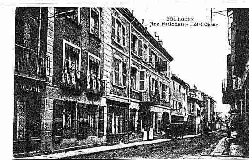 Ville de BOURGOINJALLIEU Carte postale ancienne