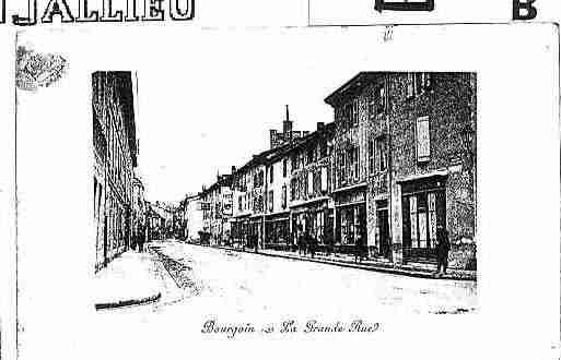 Ville de BOURGOINJALLIEU Carte postale ancienne