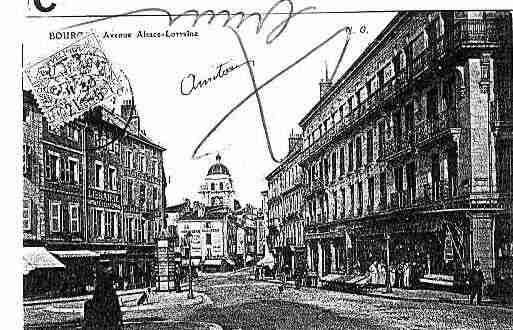 Ville de BOURGOINJALLIEU Carte postale ancienne