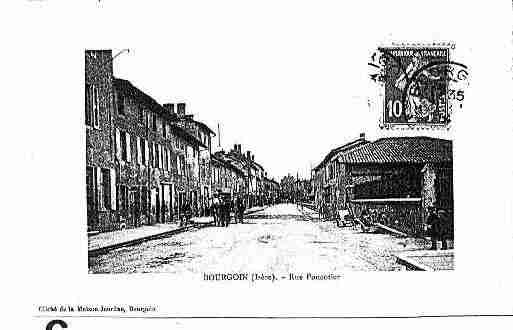 Ville de BOURGOINJALLIEU Carte postale ancienne