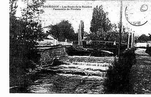 Ville de BOURGOINJALLIEU Carte postale ancienne