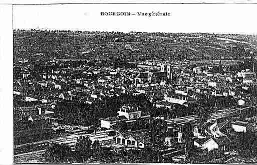 Ville de BOURGOINJALLIEU Carte postale ancienne