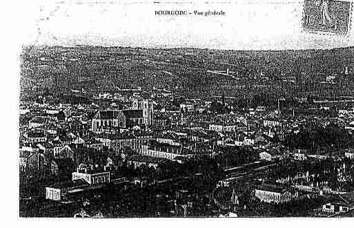 Ville de BOURGOINJALLIEU Carte postale ancienne