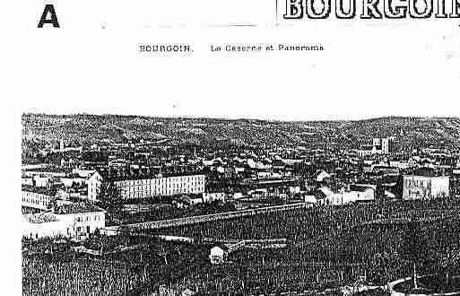 Ville de BOURGOINJALLIEU Carte postale ancienne