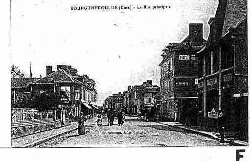 Ville de BOURGTHEROULDE Carte postale ancienne