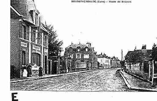 Ville de BOURGTHEROULDE Carte postale ancienne