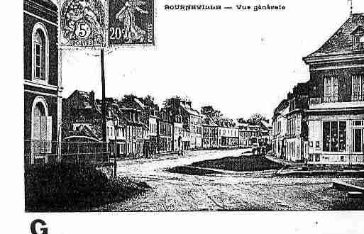 Ville de BOURNEVILLE Carte postale ancienne