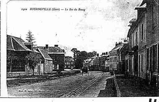 Ville de BOURNEVILLE Carte postale ancienne