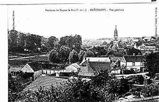 Ville de BRECHAMPS Carte postale ancienne