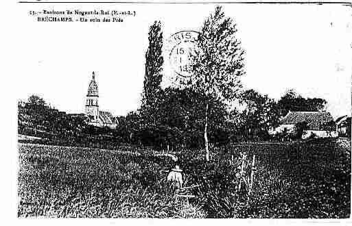 Ville de BRECHAMPS Carte postale ancienne