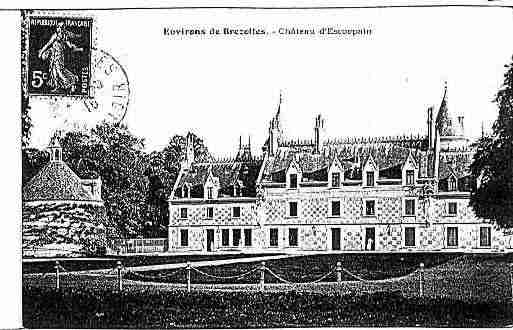 Ville de BREZOLLES Carte postale ancienne