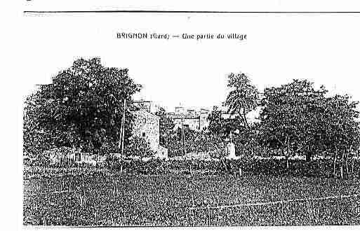 Ville de BRIGNON Carte postale ancienne