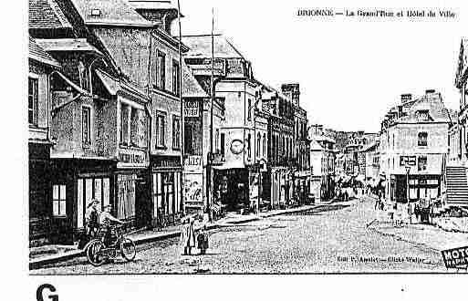 Ville de BRIONNE Carte postale ancienne