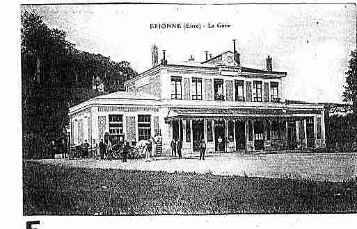 Ville de BRIONNE Carte postale ancienne