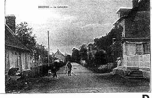 Ville de BRIONNE Carte postale ancienne