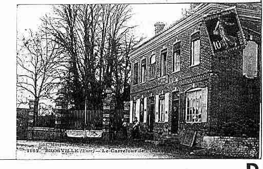 Ville de BROSVILLE Carte postale ancienne