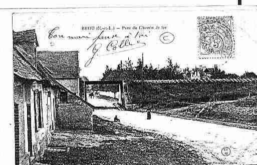 Ville de BROU Carte postale ancienne