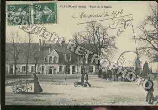 Ville de BUZANCAIS Carte postale ancienne