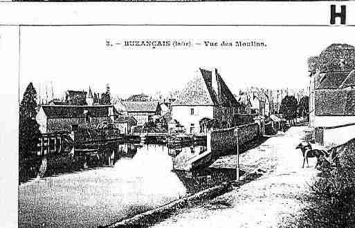 Ville de BUZANCAIS Carte postale ancienne