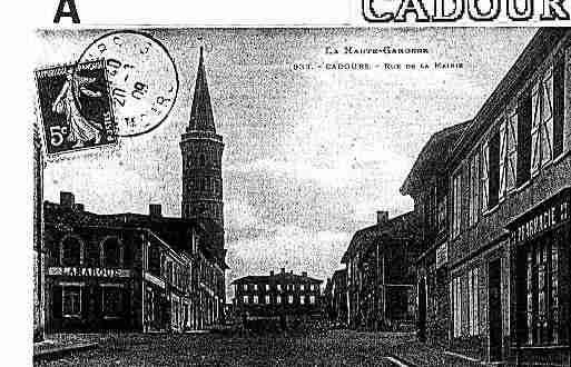 Ville de CADOURS Carte postale ancienne