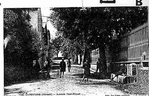 Ville de CAPESTANG Carte postale ancienne