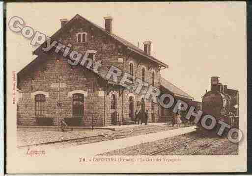 Ville de CAPESTANG Carte postale ancienne