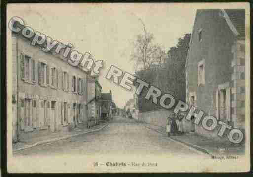 Ville de CHABRIS Carte postale ancienne