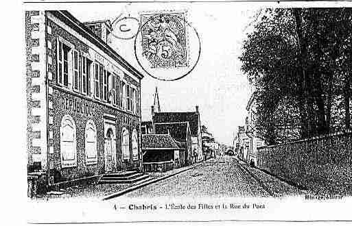 Ville de CHABRIS Carte postale ancienne