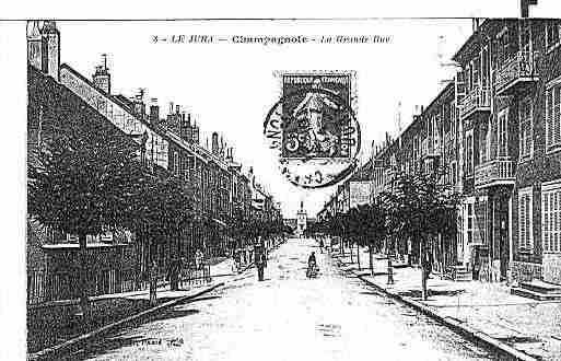 Ville de CHAMPAGNOLE Carte postale ancienne