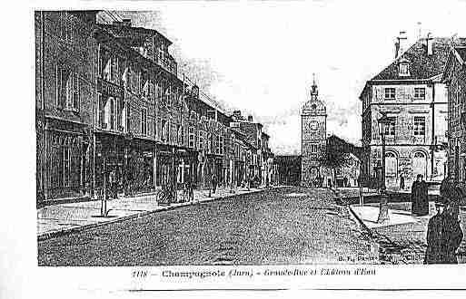 Ville de CHAMPAGNOLE Carte postale ancienne