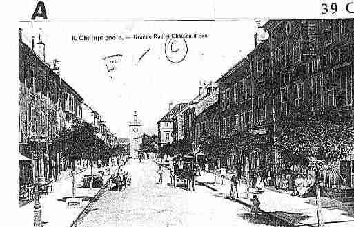 Ville de CHAMPAGNOLE Carte postale ancienne