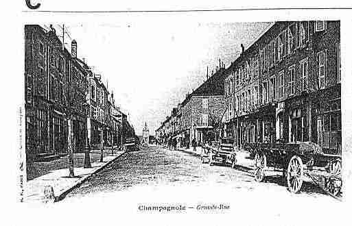 Ville de CHAMPAGNOLE Carte postale ancienne