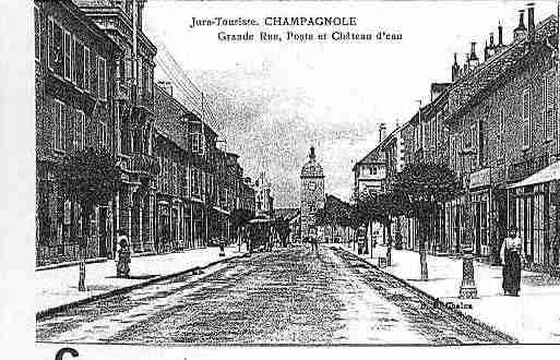 Ville de CHAMPAGNOLE Carte postale ancienne